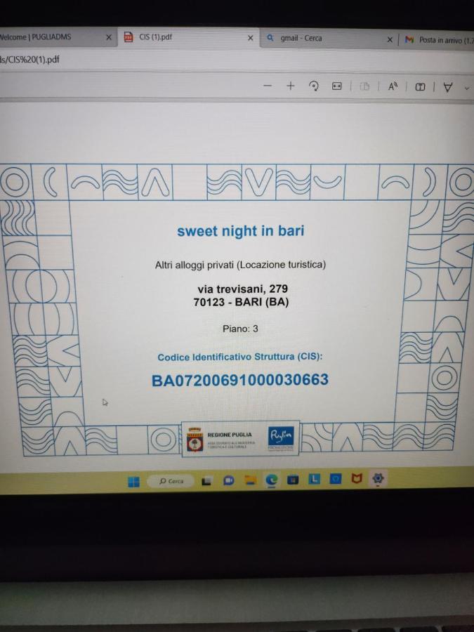 Sweet Night In Bari 아파트 외부 사진